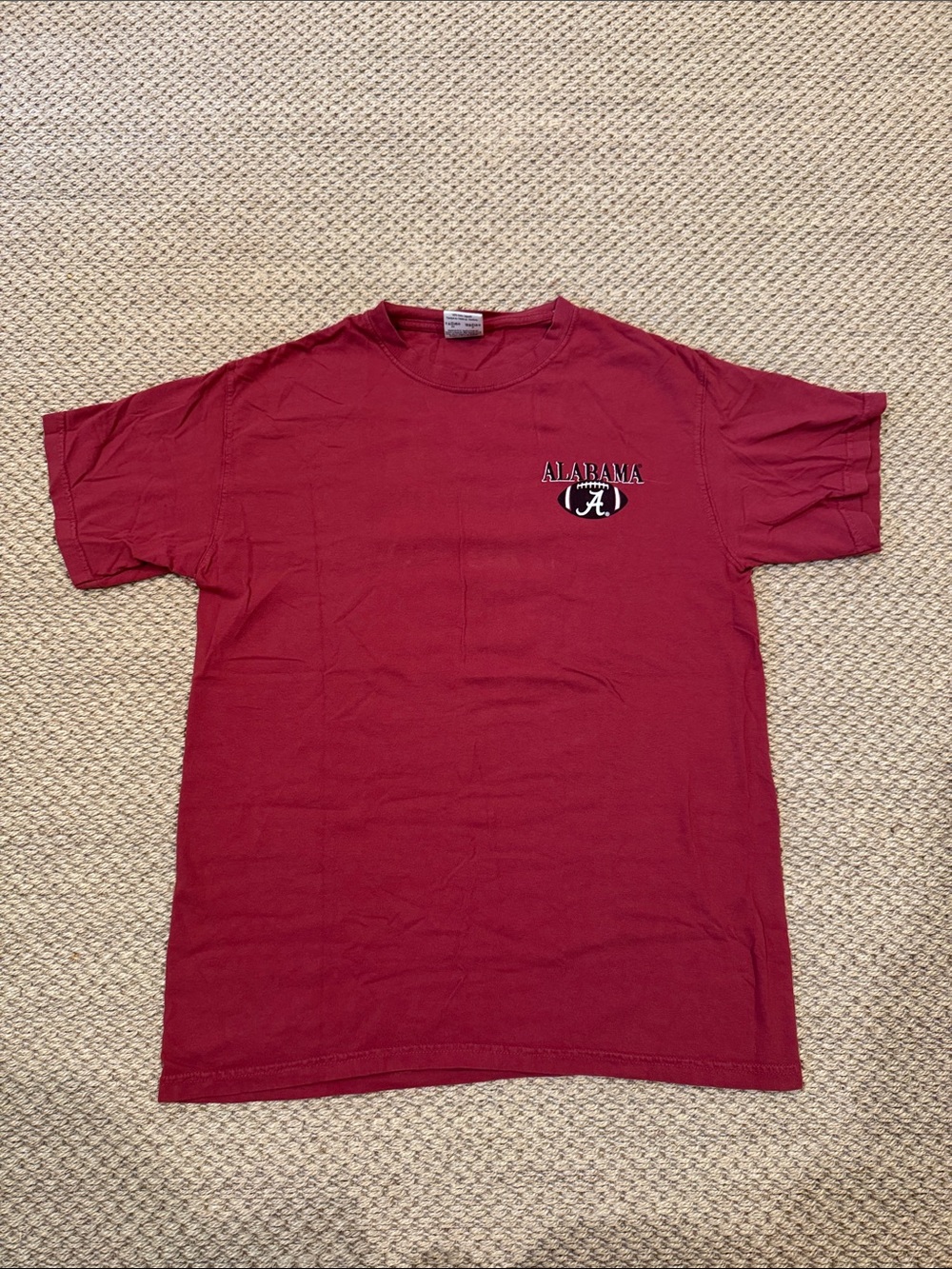Comfort Colors Alabama Crimson Short Sleeve Tee